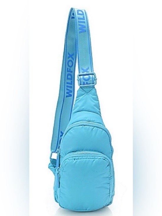 Wildfox Handbags - Wildfox Puffy Light Blue Sling Bag